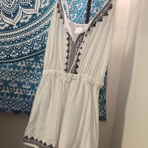 Black & White Romper
